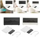 Flame Diffuser Humidifier Essential Oil Diffusers for Desktop Baby Room SPA