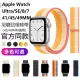 【The Rare】Apple Watch Ultra 2 Series 9//8/7/SE 41/45/49MM 尼龍編織回環錶帶 運動腕帶(49/45MM 通用)