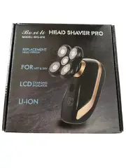 Head Face Shaver Wet Dry Rechargeable Mens Clean Shaving Powerful VERY POPULAR
