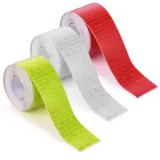3 Rolls Reflective Tape Outdoor Waterproof 3 3 Rolls, Silver, Red, Yellow
