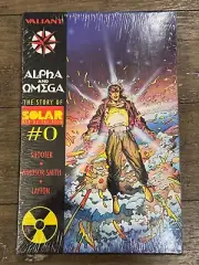 Solar Man of the Atom 0 1 2 3 4 5 6 7 8 9 10 Alpha and Omega HC Sealed Valiant!