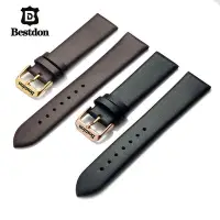 在飛比找Yahoo!奇摩拍賣優惠-邦頓/bestdon真皮手錶帶代用原裝機械錶全自動男女針扣手