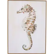 LVD Framed Canvas Home/Room Decor 50x70cm - Seahorse