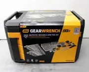GEARWRENCH 80949 Mechanics Tool Set in 3 Drawer Storage Box 232 Pieces