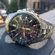 SEIKO COUTURA SSG010 Solar Radio Chronograph Men's Watch NEW