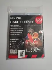 Ultra PRO Clear Card Sleeves Pk of 500 New Sealed And/Or Hard Case Pk Of 5 U Pk