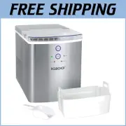 Automatic Ice Maker Machine - Portable, 2.5 Qt Tank & 9 Cubes in Just 7 Minutes