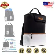 Stylish Letter Print Insulated Cooler Backpack - Functional Outdoor Companion