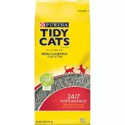 Purina Tidy Cats Non Clumping Cat Litter, 24/7 Performance Multi Cat Litter -...