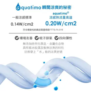 【MarCella 瑪榭】MIT-aquatimo涼感冰涼紗防曬袖套-有手型(運動袖套/有手型/抗UV/防曬)