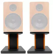Rockville 8” Wood Studio Monitor Speaker Stands For Rockville APM8C