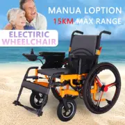 Portable Electric Wheelchair for Adults Scooter Motorized All Terrain Foldable