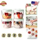 14oz Reusable Food Storage Containers Set, Leak-Proof & Stackable for Easy Meals