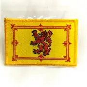 Scotland Flag Embroidered Patch New Vintage
