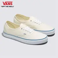 在飛比找momo購物網優惠-【VANS 官方旗艦】Authentic 男女款米白色滑板鞋