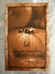 NEW Wen by Chaz Dean Fall Ginger Pumpkin Cleansing Conditioner 16 Oz SEALED