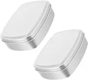 Aluminum Cans Soap Box Travel Kit Rectangular Storage Case for Candies Balms Cosmetics