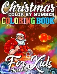 在飛比找博客來優惠-Christmas Color By Number Colo