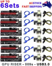 VER 009S PCI-E RISER BOARD GPU EXTENDER RISER CARD PCI-E USB 3.0 GPU ADAPTER WIT