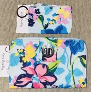 Vera Bradley Exclusive *FREE PENS* Marian Floral Turnlock (See Description)