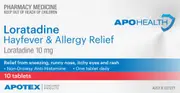 Apohealth Loratadine 10Mg 10 Tablets