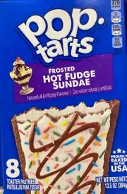 Kellogg's Frosted hot fudge sundae Pop Tarts Pastries 8 Count 13.5oz Box
