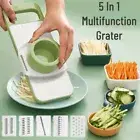 Stainless Safety Vegetable Slicer Cutter Chopper Fruit Food Dicer Kitchen Onion