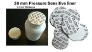 38mm Pressure Sensitive Foam Cap liner Sealed for bottles