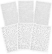 Clear Rhinestones Stickers, 2100pcs Self Adhesive Rhinestones for Face, Bling Jewel Stickers, Crystal Gem Stickers for Crafts, Makeup, Face, Hair, Assorted Size…