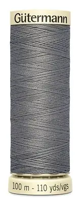 Gutermann 100P-113 Sew-All Thread 110yd-Antique Grey