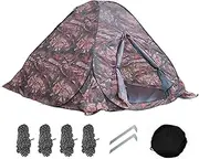 Camping Tent | Camp Tent | Instant Setup Foldable Awning Canopy Sun Shade Heavy Duty Beach Shelter for Photography Construction Sites Farmers Markets Trips Backyard Parties Sports