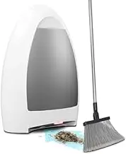 Touchless Vacuum Automatic Dustpan, 1000W Corded Canister Vacuum with Automatic Sensors, 3.6L Large Dust Box, Barbershop Electric Trash Can for Sweeping Salon Pet Hair Food Dirt