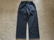 Size Small - Yeezy Gap Balenciaga Heavyweight Baggy Wide Sweatpants Black New