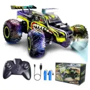 Remote Control Car, Remote Control Truck, 2.4Ghz All Terrain Off-Road Yellow