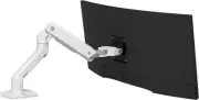 Ergotron HX Desk Monitor Arm - Mounting kit articulating arm, desk clamp mount,