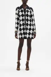 LONG SLEEVE TUNIC DRESS DUOMO DYNASTY