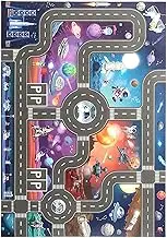 Car Rug | City Map Mat | City Life Rug | 33 X 22 Inch Kids Car Rug | Kids Road Map Rug | Toy Car Road Carpet | Fun Road Map Carpet for Toy Car and Creative