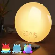 Sunrise Alarm Clock with Bluetooth Speaker, Backlight Sleep Aid, Night Light,...