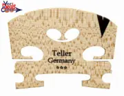 Teller *** Violin Bridge 4/4 Ebony Insert Fitted