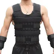 Hoplite Sports Adjustable Weighted Vest for Men & Women – Fitness Weighted Vest for Running CrossFit Strength Training & Cardio – Breathable weighted vest for exercise – No Weights Included