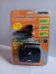 Astak CM-A815 2.4GHz Wireless Mini Spy Surveillance Microphone Color Camera NEW