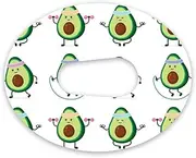Dexcom Adhesive Patch Precut Avocado Design Adhesive Patches with Split Backing, Easy to Apply x 10 Pack