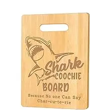 Shark Charcuterie Board | Wood Charcuterie Boards for Kitchen | Cute Cutting Boards, Cheese Board, Chopping Board, Bread Boards, Cooking Board for Meat