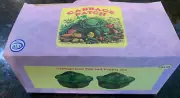 Cabbage Patch Salt & Pepper Set Cabbage Leaf NOS