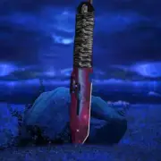 Midnight Sky Fixed Blade Tactical Knife Survival Hunting Camping Knife Collector