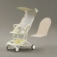 在飛比找友和YOHO優惠-Lecoco樂卡 輕便摺疊 嬰兒手推車/BB車 T2 米色 