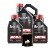 7L Motul SPECIFIC 948B 5W20 Wix Filter Motor Oil Change Kit API SN (for: Daihatsu)