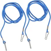 [Kisangel] 2pcs Kids Glove Clips Key Chain Strap Phone Wrist Lanyard Glove Hanging Buckle Kids Mittens Rope Glove Keeper Ski Mittens Mitten Lanyard for Toddlers Grabber Child Nylon Cell Phone