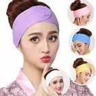 Facial Headband Adjustable Elastic Makeup Hair Band Wrap Spa Shower Towel Makeup