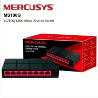 在飛比找蝦皮購物優惠-Mercusys 千兆桌面交換機集線器 8 端口 MS108